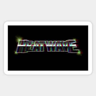 HEATWAVE (Sound Or Silence Logo) #6 (GLITCH) Sticker